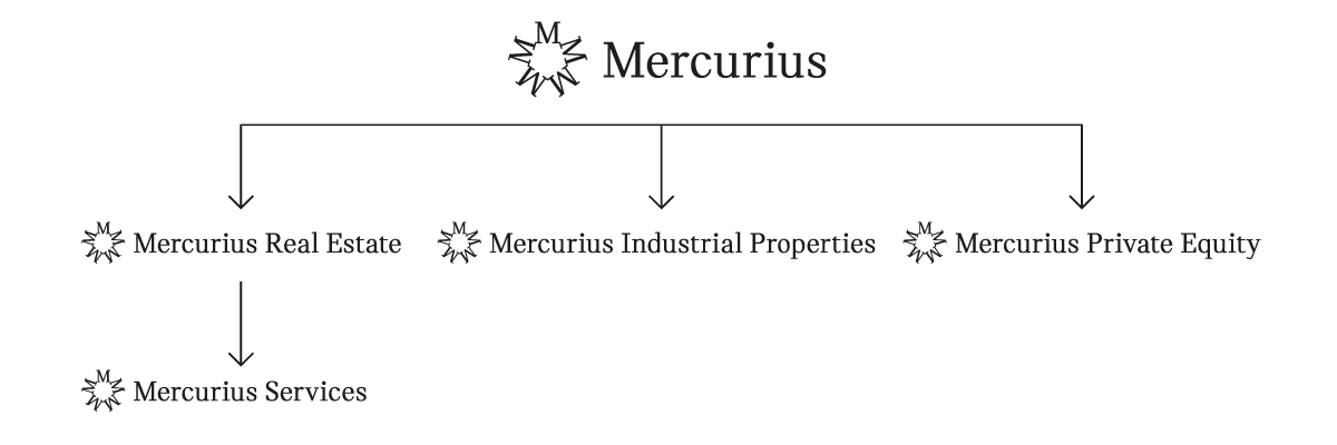 Mercurius Organigramm